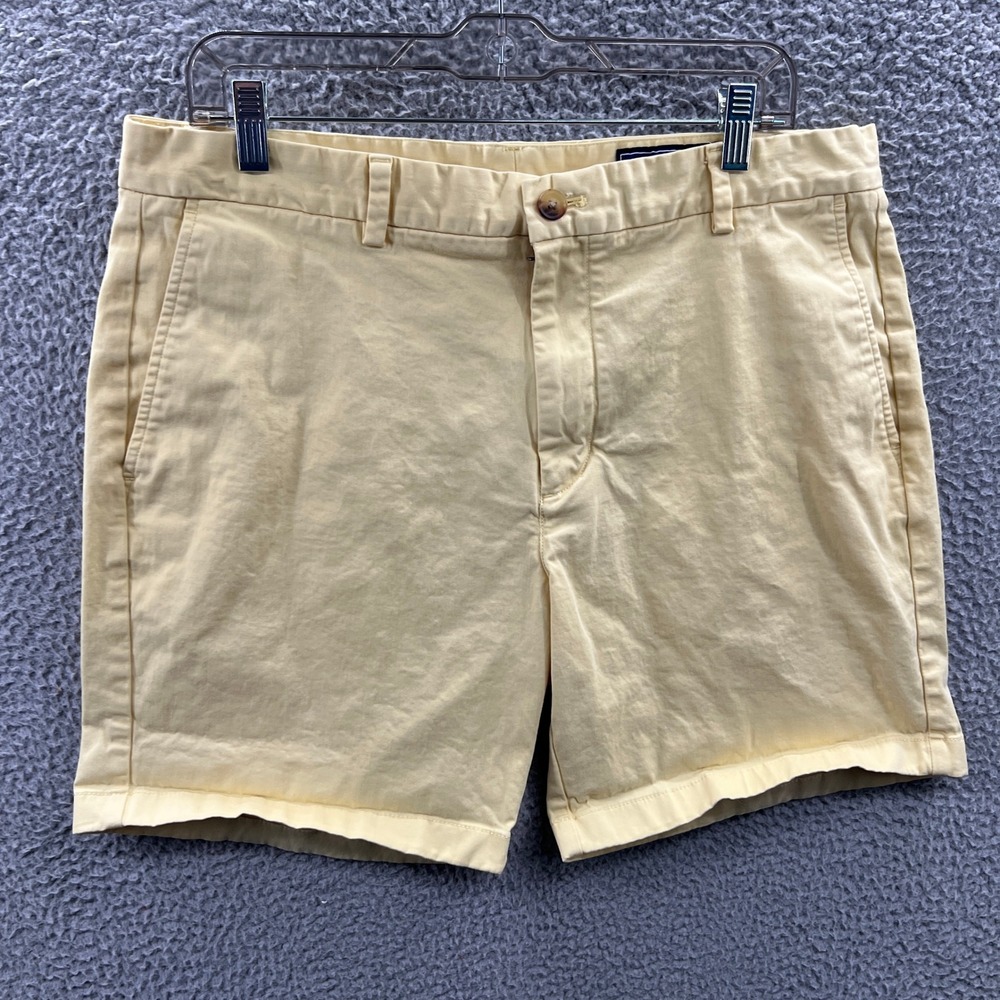Vineyard Vines Mens Breaker Shorts 36 Chino Preppy Coastal Resort Golf Stretch
